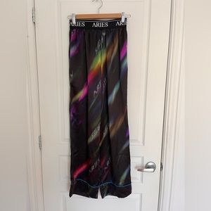 100% silk Aries pants